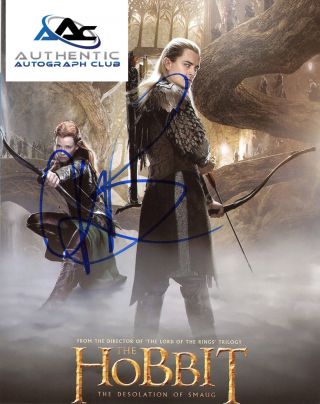 Orlando Bloom Autograph Signed 8x10 Photo Legolas The Hobbit