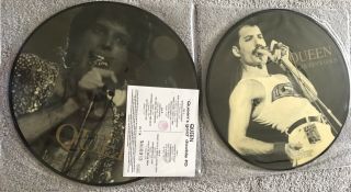 Queen - Queens Gold 2 X 10” Pic Disc LP Freddie Mercury Limited To 1000 3