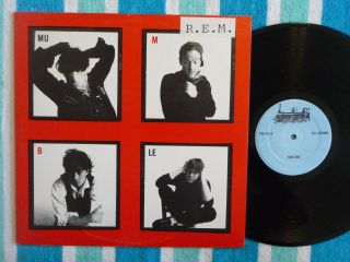R.  E.  M.  Mumble Lp Rare Demos/live/bbc (1984 - 1986) W/ Cover Sticker