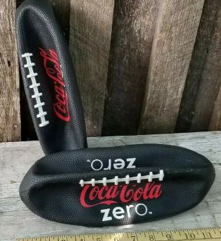 12 Inch Coca - Cola Coke Zero Rubber Football Advertizing Premium