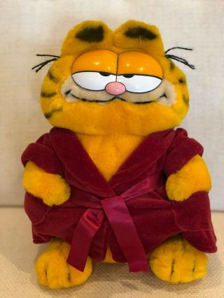 Vintage Garfield Plush By Dakin " Big Daddy " W/original Tag