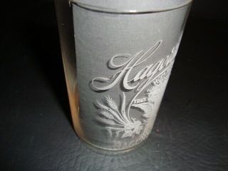 Circa 1910 Hagerstown Brewing Etched Glass,  Maryland 2