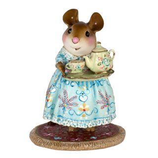 Wee Forest Folk A Cosy Tea,  Wff M - 594b,  Winter,  Ltd 2017 Tea Mouse