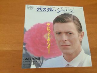 7 Inch Single David Bowie Crystal Japan Japan