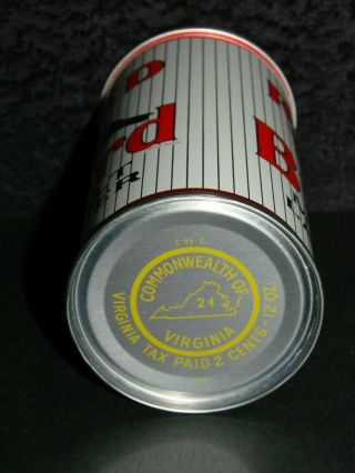 EXTRAORDINARY RED BIRD MALT LAGER TAB TOP TEST BEER CAN PABST STUNNING 8