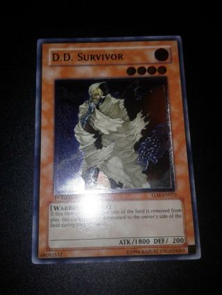Yu - Gi - Oh Ccg Tcg D.  D.  Survivor Tlm - En023 1st Edition Ultimate Rare Nm/mnt Np