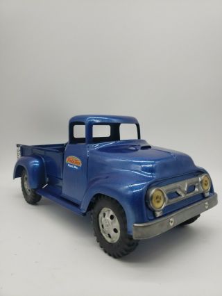 1957 Tonka Stepside Pickup Truck.  Repainted All Parts Except.