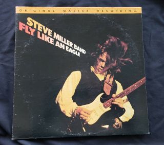 Steve Miller Band Fly Like An Eagle Mfsl 0 - 1021 Lp Near Pristine Vinyl