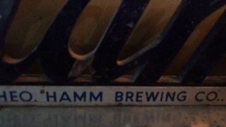 1940’s Hamm’s Beer Lighted Cash Register Advertising Sign Hamms Back Bar Display 4