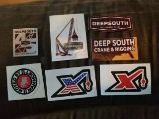 Deep South,  Maxim,  Mammoet Crane Stickers