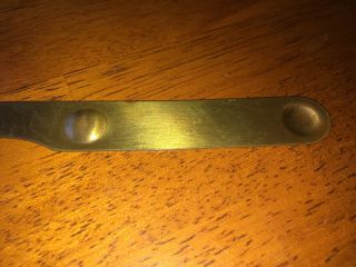 Iroquois Indian Head Beer & Ale Buffalo NY Brass Letter Opener - 1930s era 6
