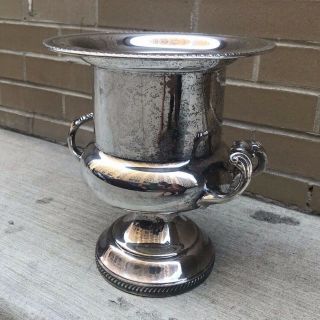 VINTAGE Silverplate Trophy Champagne Ice Bucket 2