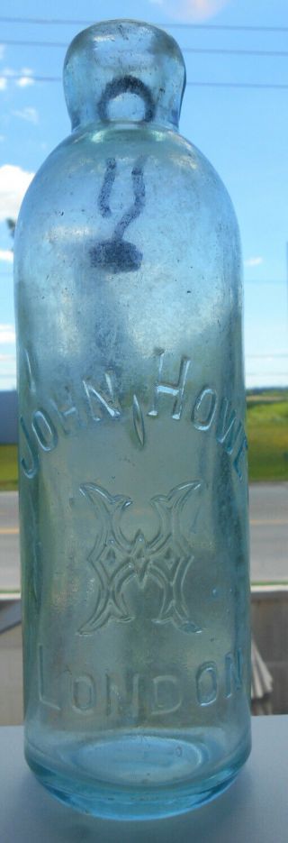 Rare - John Howe,  London,  Ontario Canada Hutchinson Soda