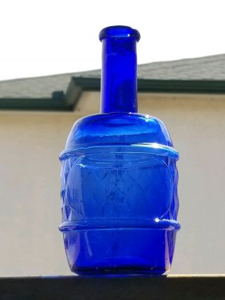 Cobalt Blue Sinclair Fire Extinguisher Grenade 1880 