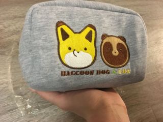 Tanuki Kitsune fox raccoon dog pouch bag 2019 lucky bag Japan Atamoto makeup 2