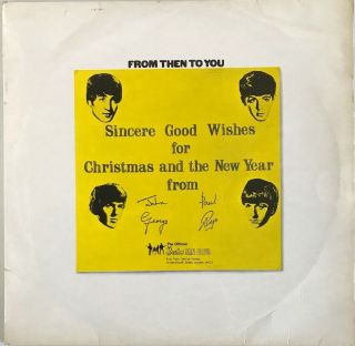 The Beatles From Then To You Lp Apple Uk 1970 Christmas Album Fast Dispatch