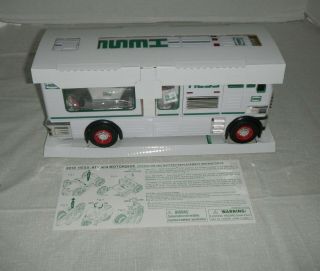 Hess 2018 Toy Truck - RV with ATV and Motorbike 2