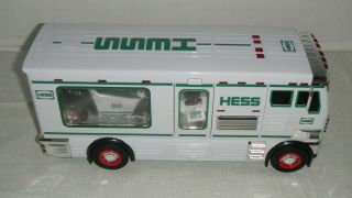 Hess 2018 Toy Truck - RV with ATV and Motorbike 3