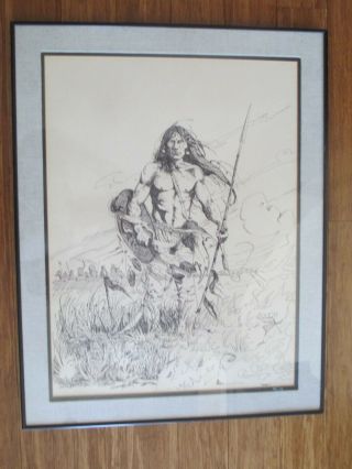 Native American Artwork Pen And Ink