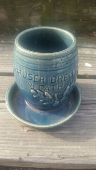 Hauser Brenner Fath Co.  Cooperage Cincinnati,  O.  Pottery.