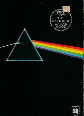 Pink Floyd - " Dark Side Of The Moon " Orig.  1973 Aust.  Lp Harvest Shvla.  804