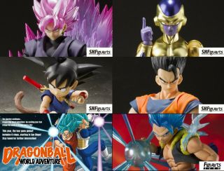 Tamashii Nations S.  H.  Figuarts Bluefin Dragon Ball Z Sdcc 2019 Exclusive Set 5