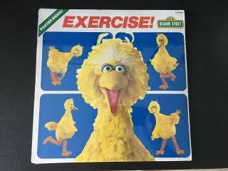 Sesame Street - Exercise - Lp - - Rare