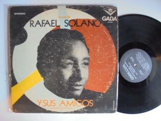 Rafael Solano Y Sus Amigos Gemini Gada Latin Soul Boogaloo,  Guaguanco Lp Hear