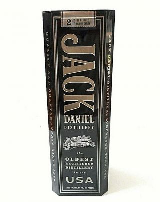 Jack Daniels Old No 7 Brand Limited Collectors Tin With Hinged Lid 2 In Series