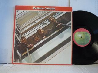 Minus The Beatles " 1962 - 1966 " Two - Lps Capitol From 1973 & Lyrics I