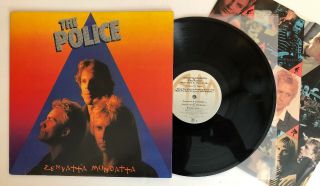 The Police - Zenyatta Mondatta - 1980 Us 1st Press Vg,  Ultrasonic