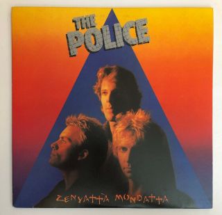 The Police - Zenyatta Mondatta - 1980 US 1st Press VG,  Ultrasonic 2
