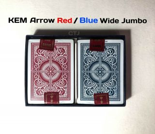 Kem Arrow Red/blue Wide Jumbo