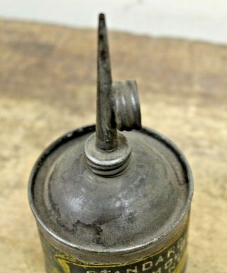 Vintage Atlantic Refining Company Household Lubricant Motor Oil Can Handy Oiler 6