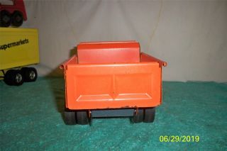 Structo Turbine Dump Truck Good Fully Old Toy Pressed Steel 13 