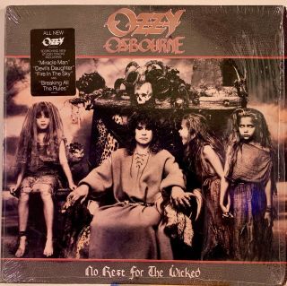 Ozzy Osbourne ‎– No Rest For The Wicked 1988 1st Press Oz 44245 W/ Og Sleeve