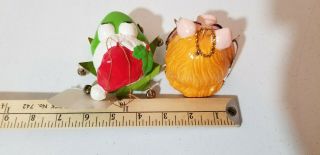Sigma Christmas Kermit And Miss Piggie Ornaments 3