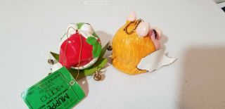 Sigma Christmas Kermit And Miss Piggie Ornaments 4