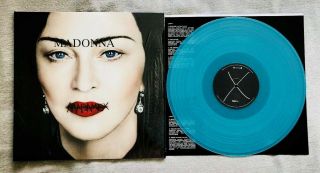 Madonna Madame X Blue Vinyl Limited Edition 1/1000 Oop Lp Record