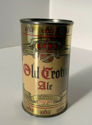 Old Crown Ale Flat Top Beer Can Irtp Opening Instructions Oi Air