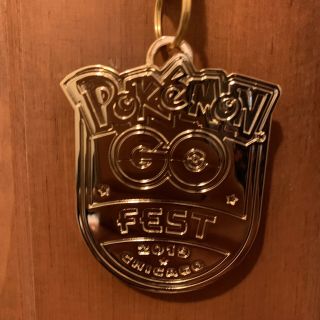 Pokemon Go Fest Chicago 2019 Exclusive Metal