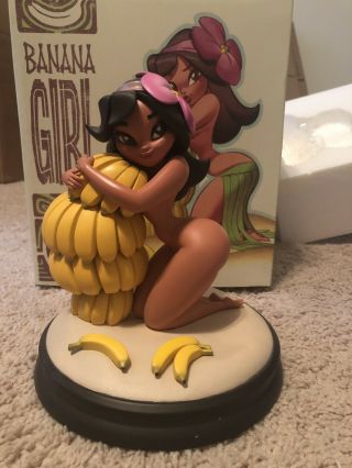 Bill Presing Bananna Girl Maquette 1/25 Naked Version Hula Girl Disney Artist