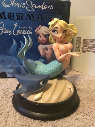 Chris Sanders Nimue Mermaids Topless Blonde Maquette 6/50 Disney Artist 2