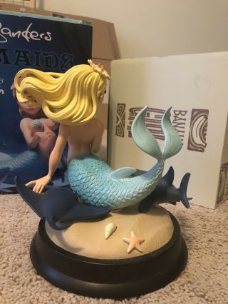 Chris Sanders Nimue Mermaids Topless Blonde Maquette 6/50 Disney Artist 4