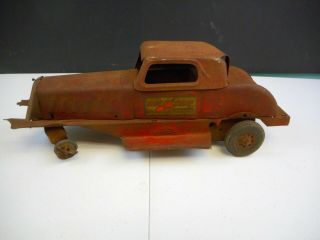 Vintage Girard Fire Chief Siren Coupe Parts Only Car 5