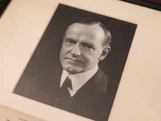 Calvin Coolidge - Check Filled Out & Signed Two Months After Leaving Presidency 4