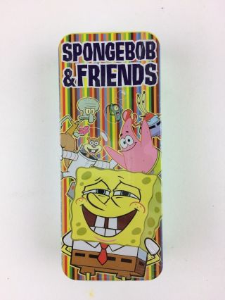 Burger King Spongebob Squarepants & Friends Watch In Tin 2004 Promo Toy Rare