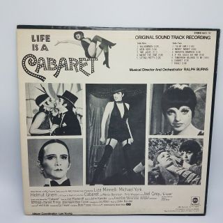 Cabaret Soundtrack Album 1972 Vinyl 12 
