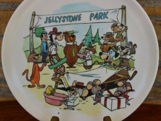 Rare Vintage Yogi Bear Jellystone Park Melmac Dinnerware Plastic Childrens Plate 4