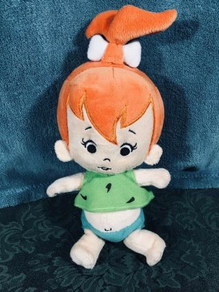 The Flintstones Plush Pebbles Hannah Barbara Rare Collectable Baby Kids Doll Toy